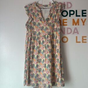 Loft Shift Dress Jungle Theme